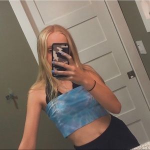 Tie dye tube top!